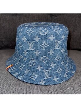 Louis Vuitton monogram denim bucket hat